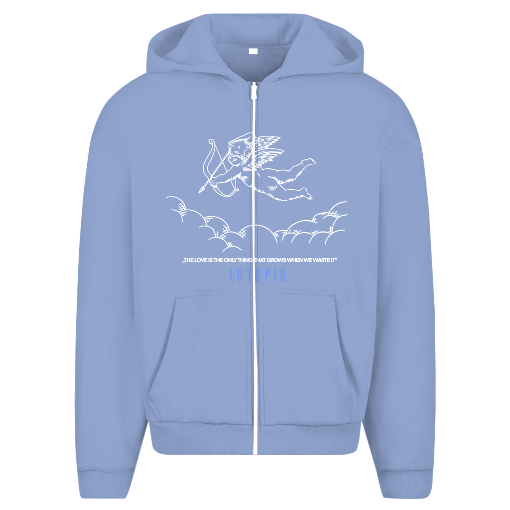 Oversize Zipper Amor vorne