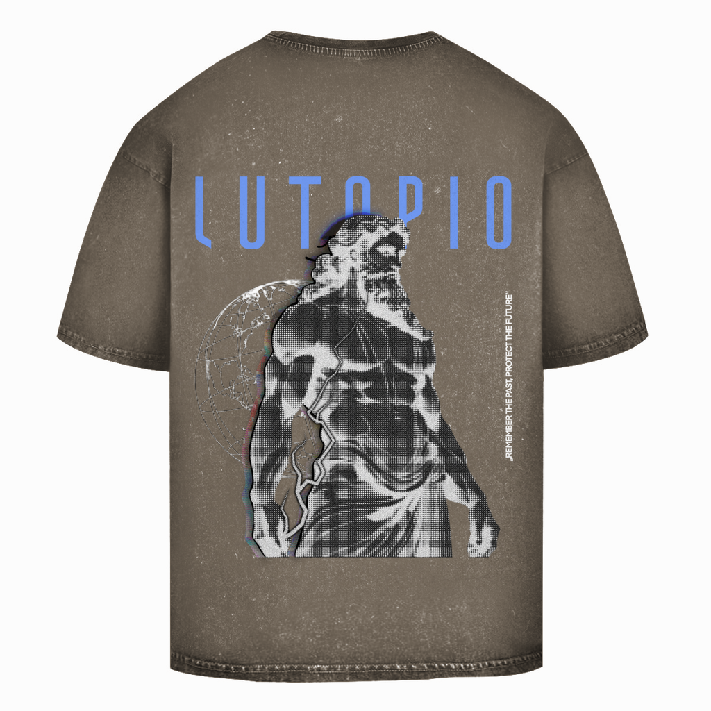 Oversize Washed T-Shirt Zeus