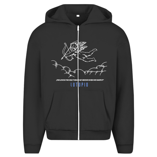 Oversize Zipper Amor vorne