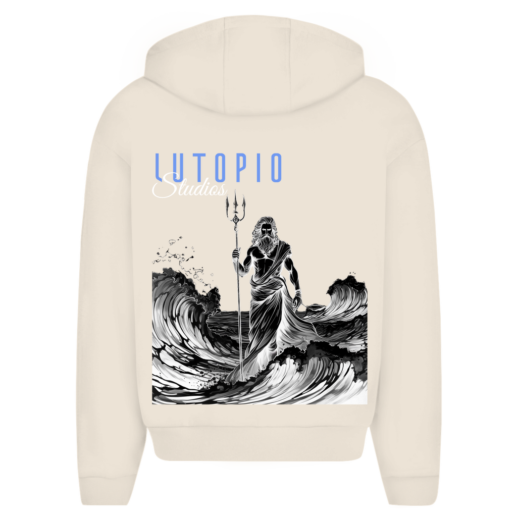 Oversize Zipper Hoodie Amor