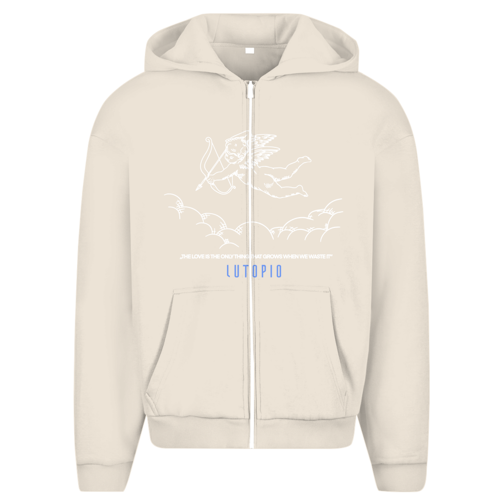 Oversize Zipper Amor vorne