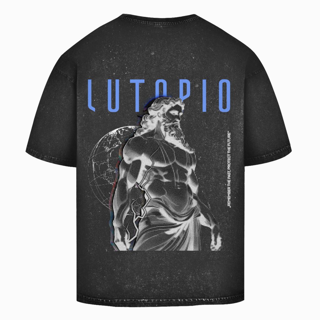 Oversize Washed T-Shirt Zeus