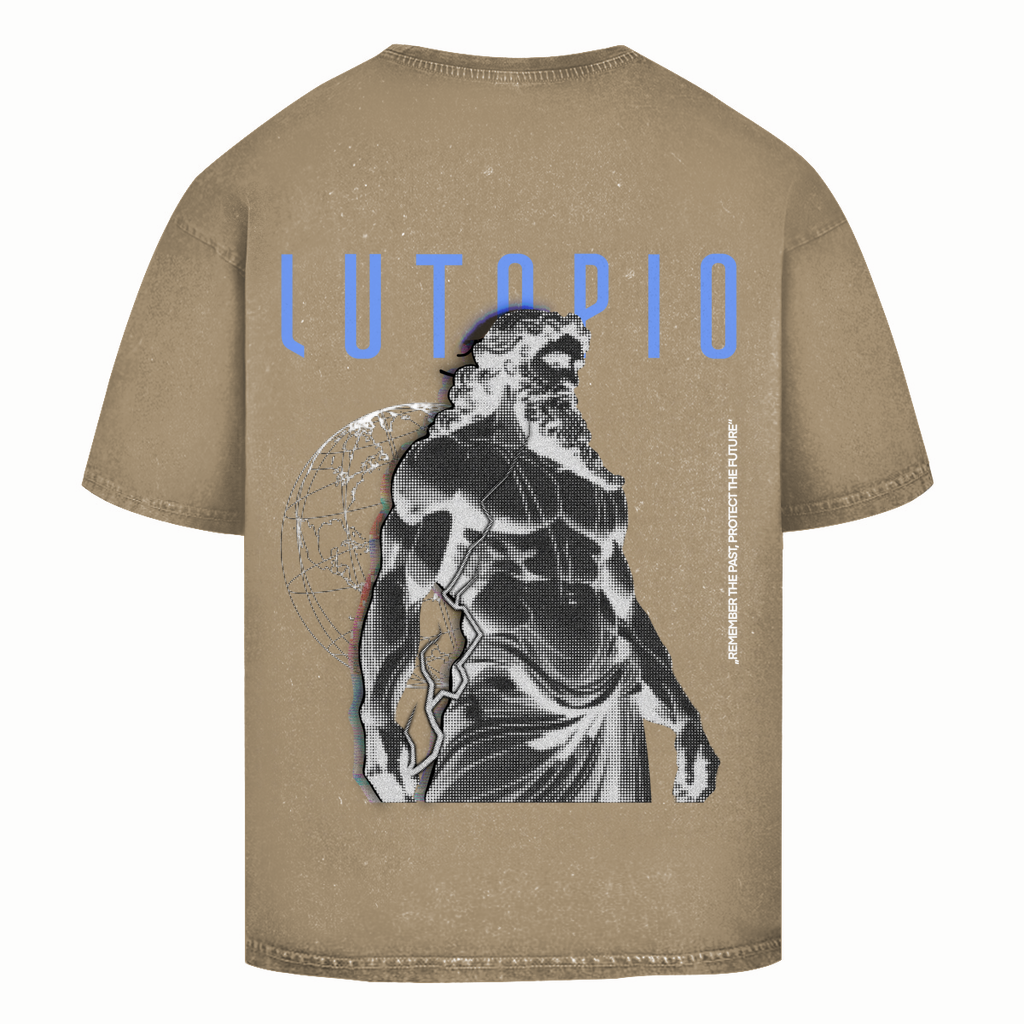 Oversize Washed T-Shirt Zeus