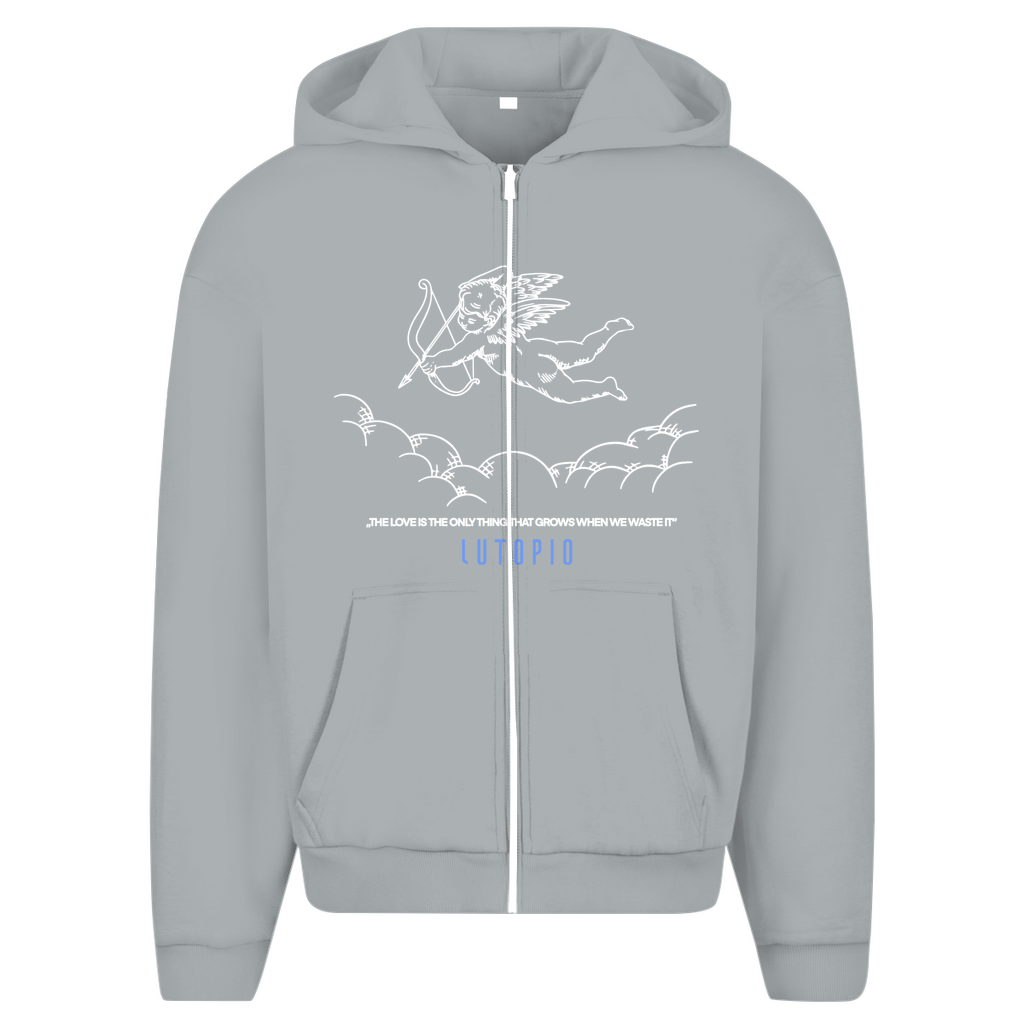 Oversize Zipper Amor vorne