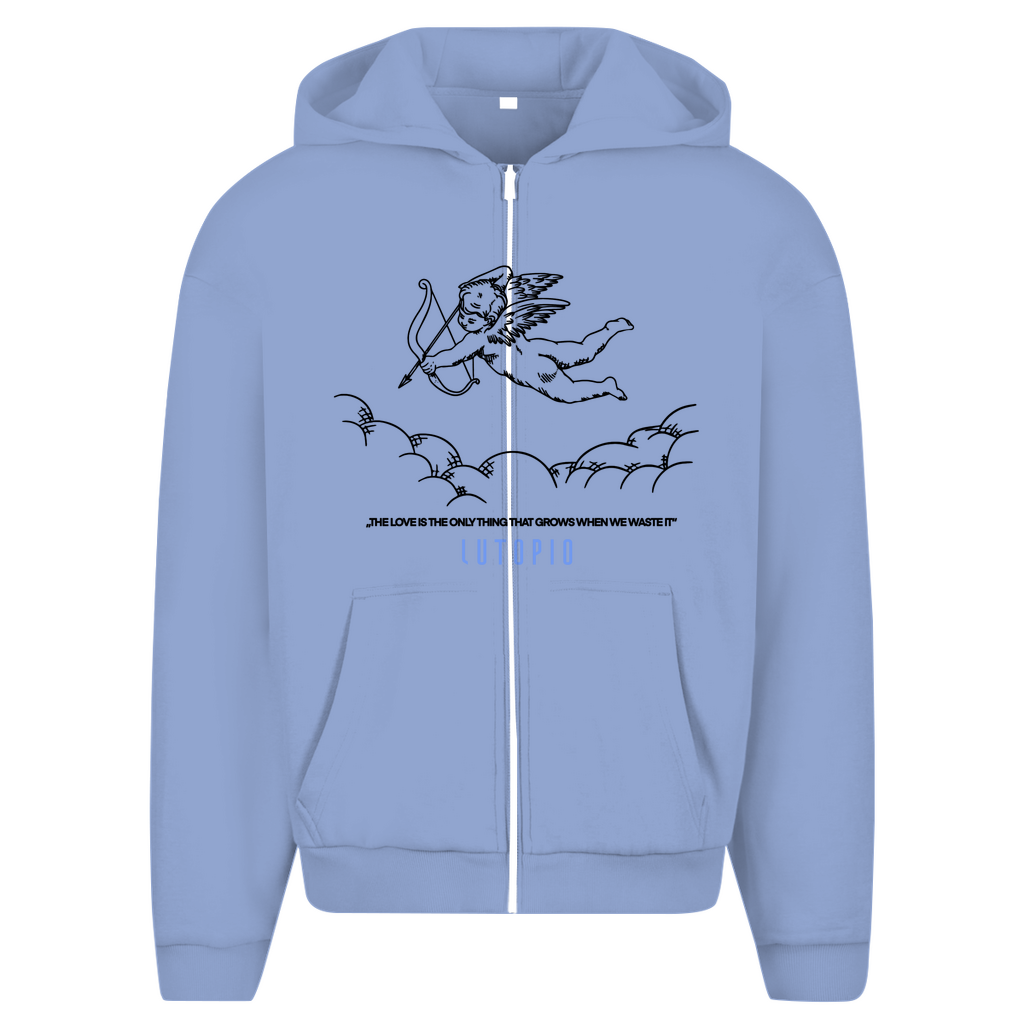 Oversize Zipper Amor vorne