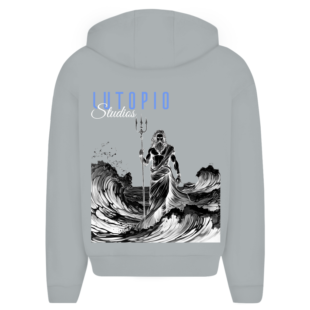 Oversize Zipper Hoodie Amor