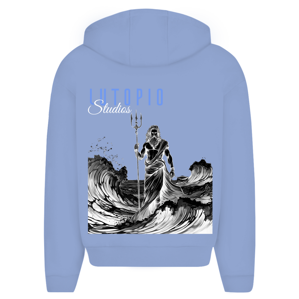 Oversize Zipper Hoodie Amor